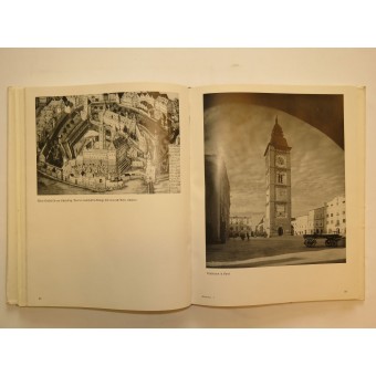 Álbum de propaganda con imágenes en color incluido Oberdonau - natal de Hitler. Espenlaub militaria
